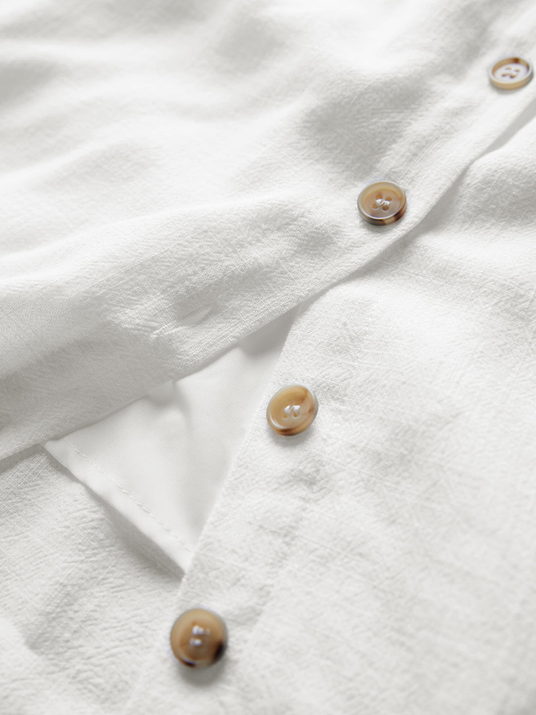 Darling Leinen Einfaches Minikleid