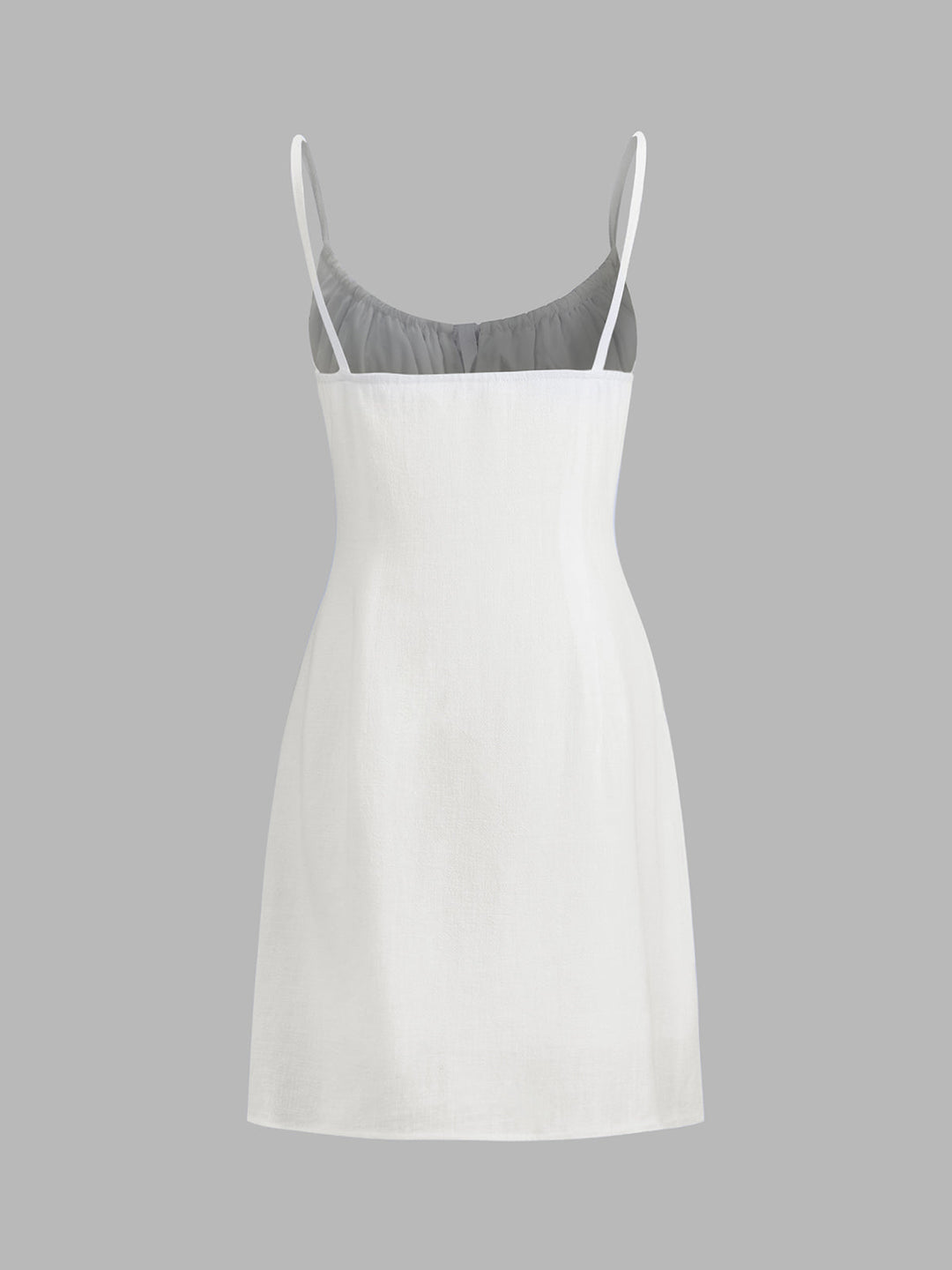 Darling Leinen Einfaches Minikleid