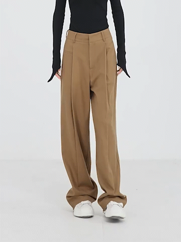 Basic Baggy Weites Kleid Hose