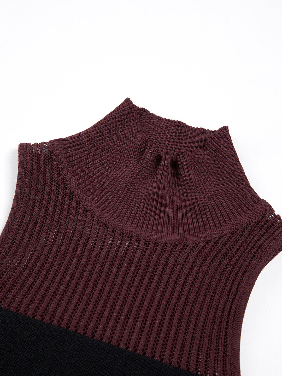 Kombinations-Rollkragen-Tanktop