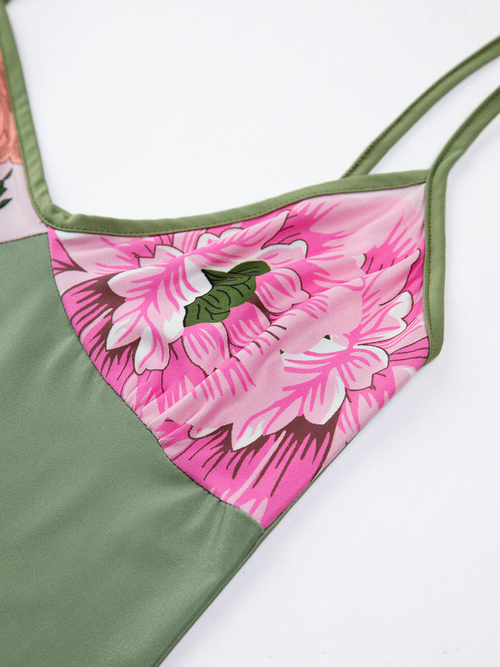 Sommer-Blumen-Maxikleid