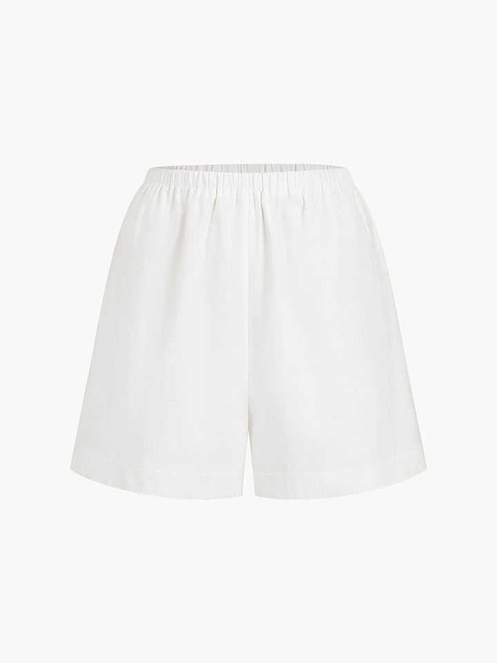 Cotton & Linen Cowgirl Melody Zweiteiliges Shorts-Set