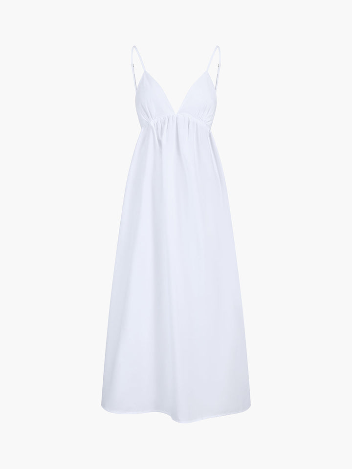 Küsten-Cowgirl-Kleid mit offenem Rücken