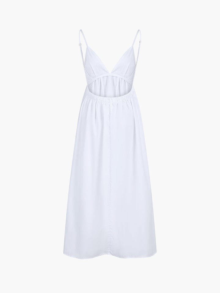 Küsten-Cowgirl-Kleid mit offenem Rücken