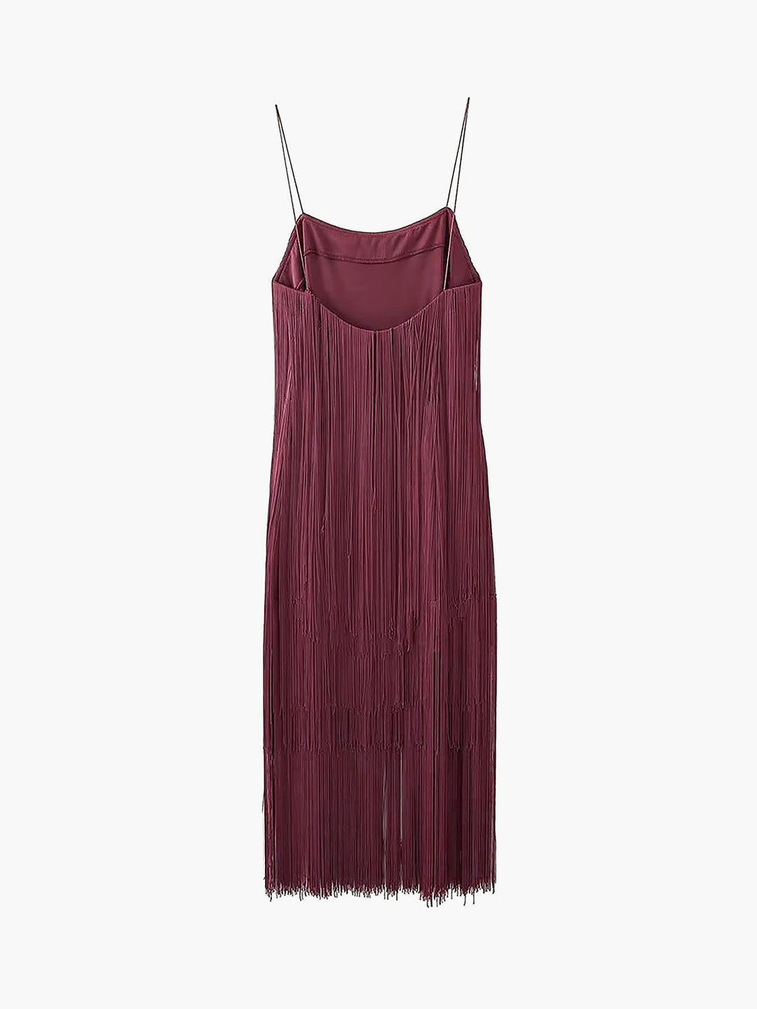 Florence Fransen Kleid mit offenem Rücken