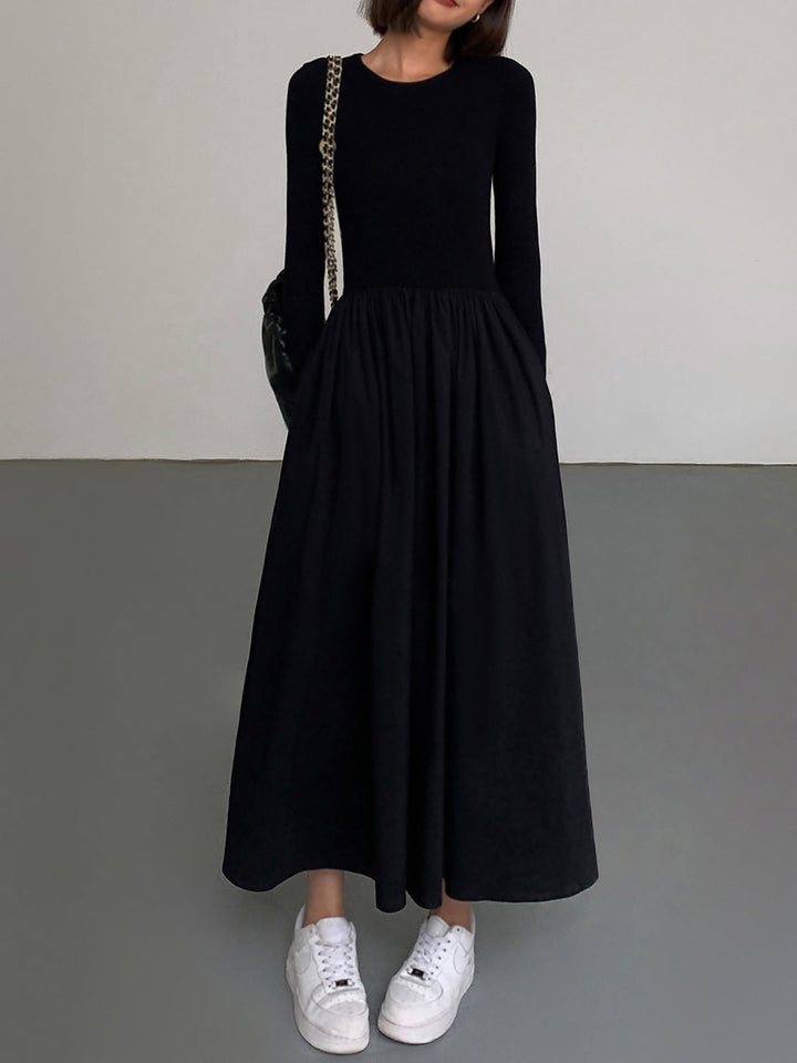 Freizeitkleid mit langen Ärmeln