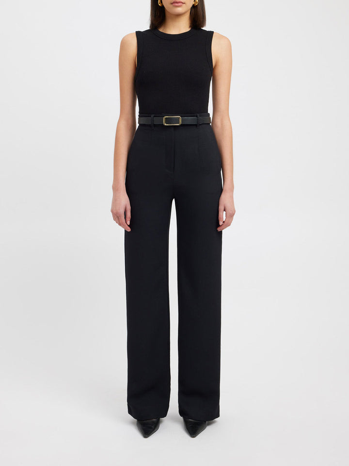Business Casual Pockets Gerade Hose