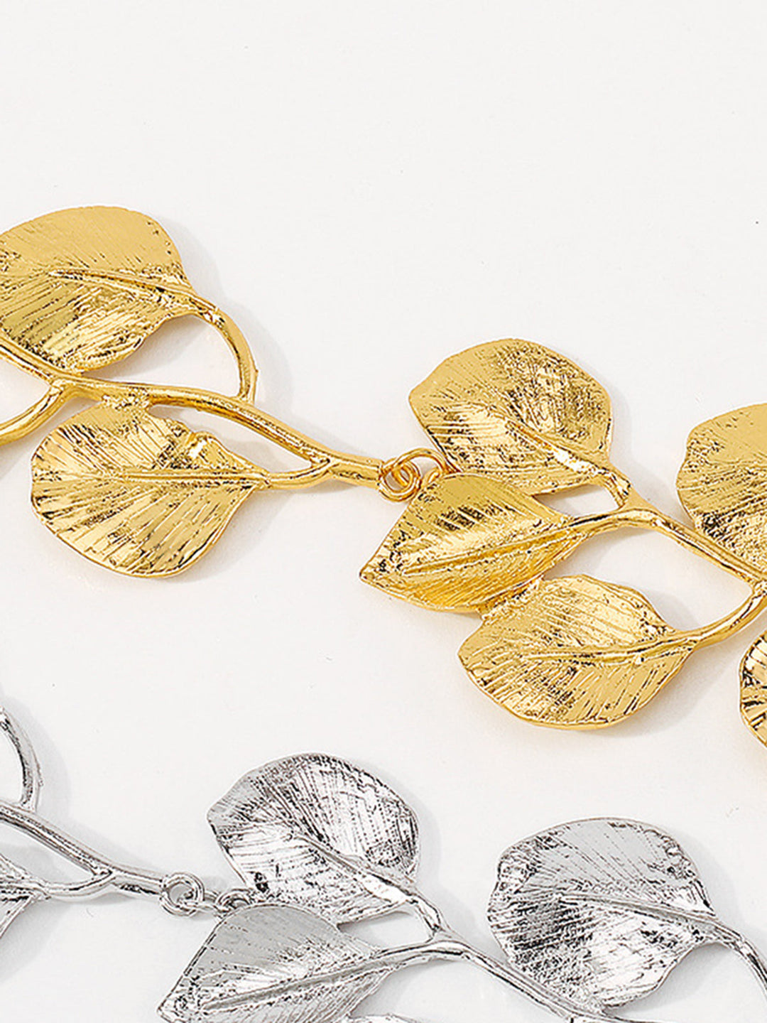 Vintage Alloy Blatt Design Halskette