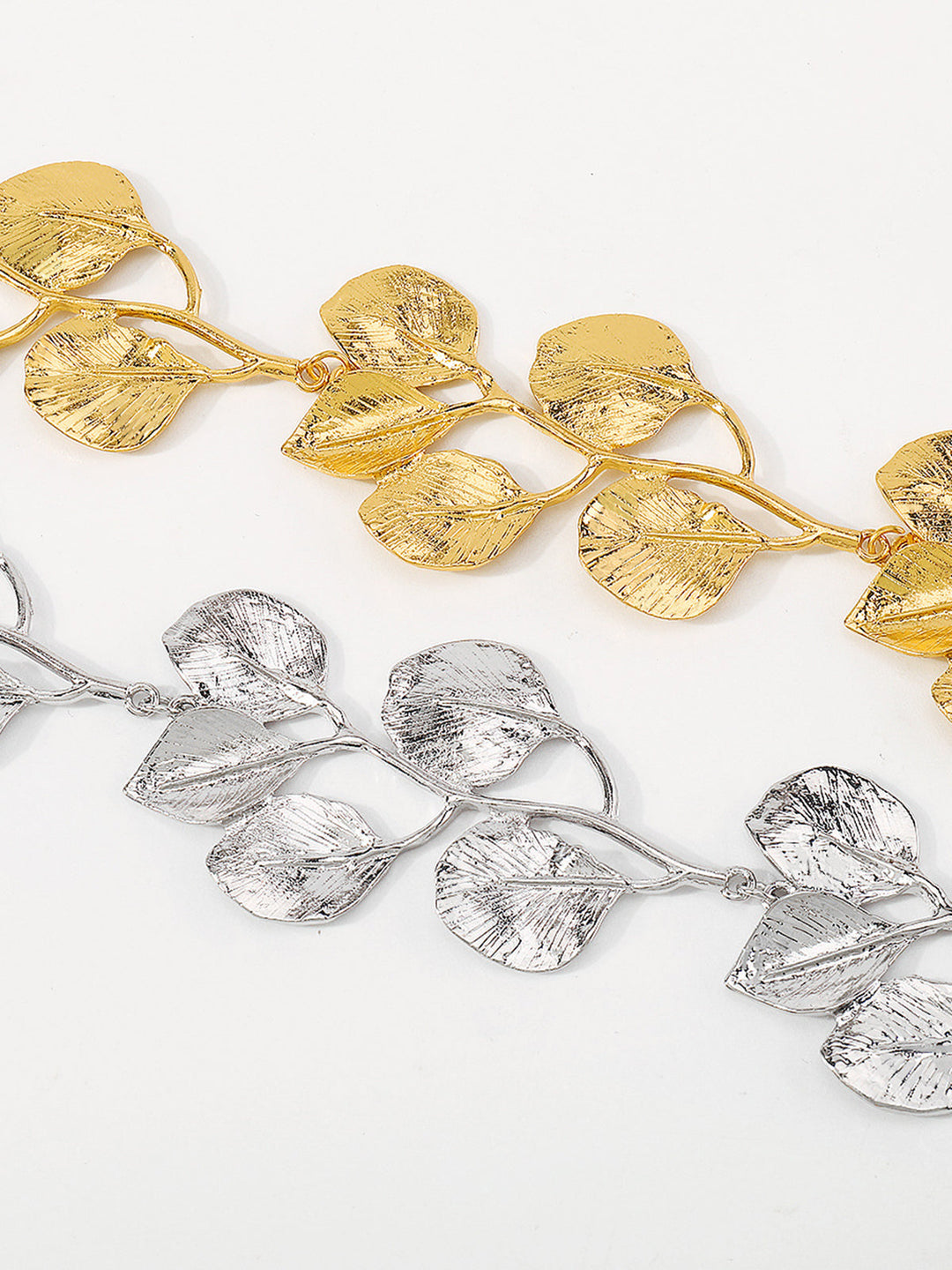Vintage Alloy Blatt Design Halskette