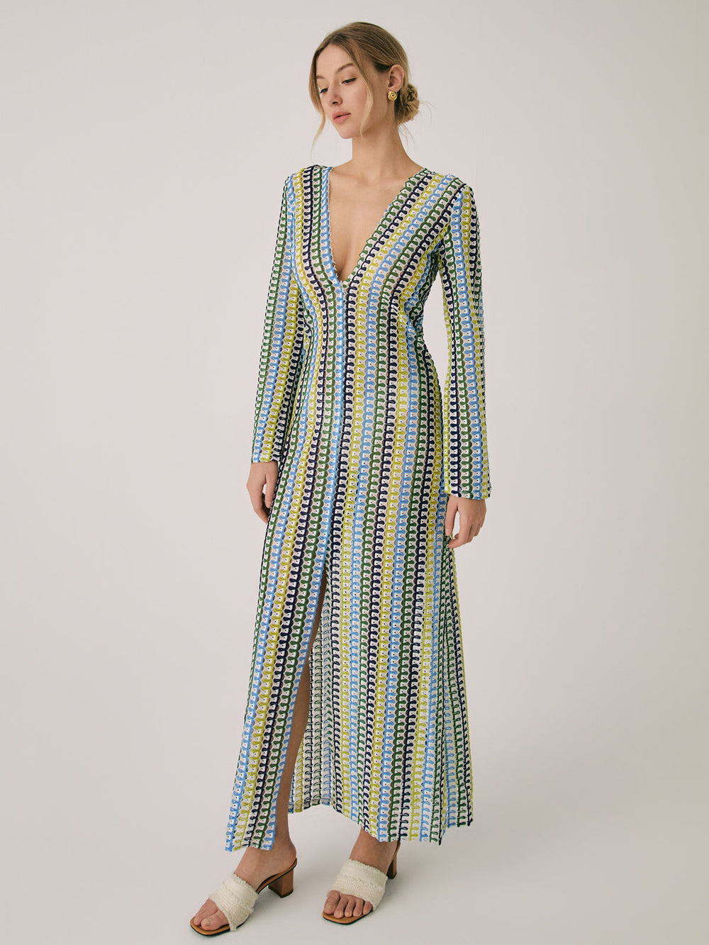 Häkel-Maxikleid für den Urlaub
