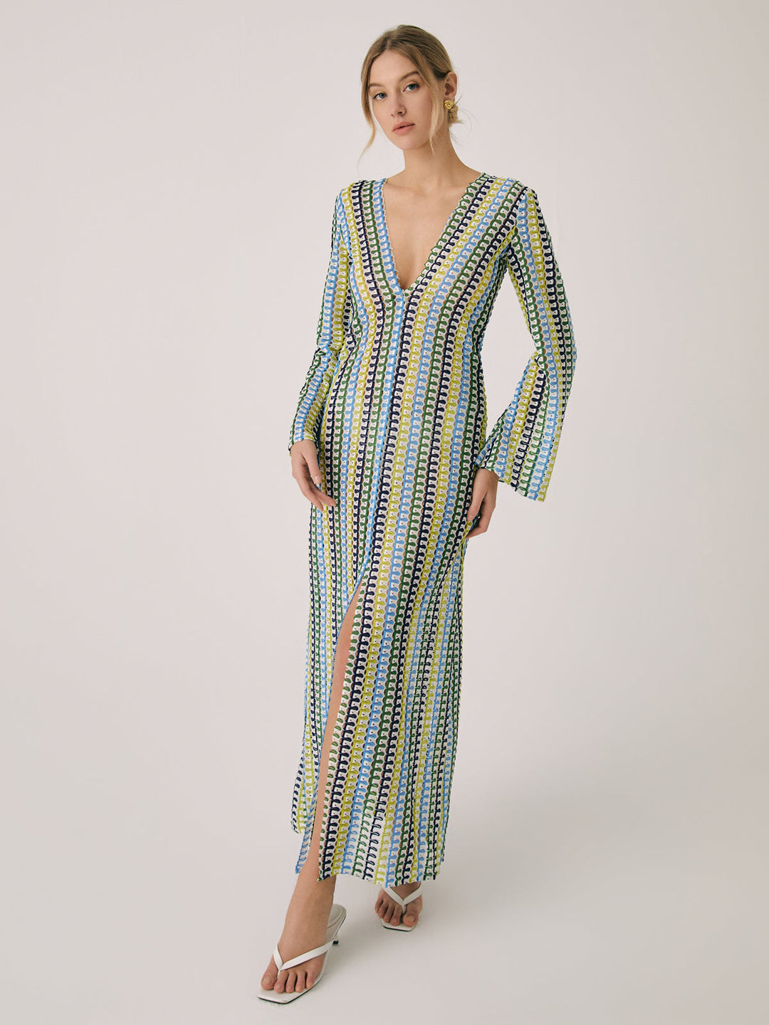Häkel-Maxikleid für den Urlaub