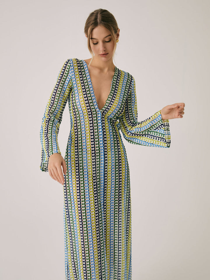 Häkel-Maxikleid für den Urlaub