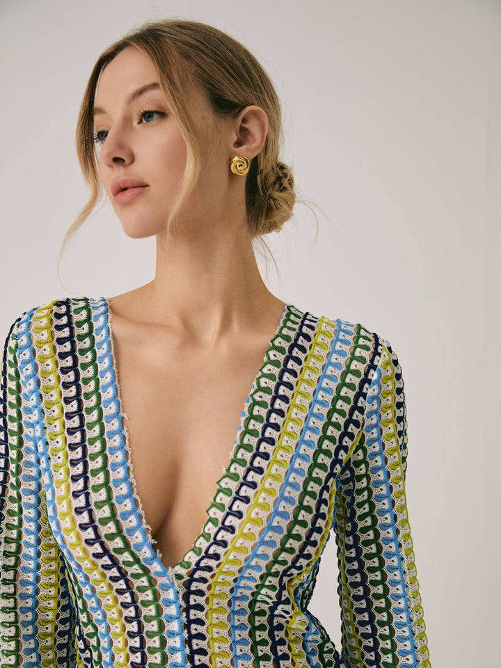Häkel-Maxikleid für den Urlaub