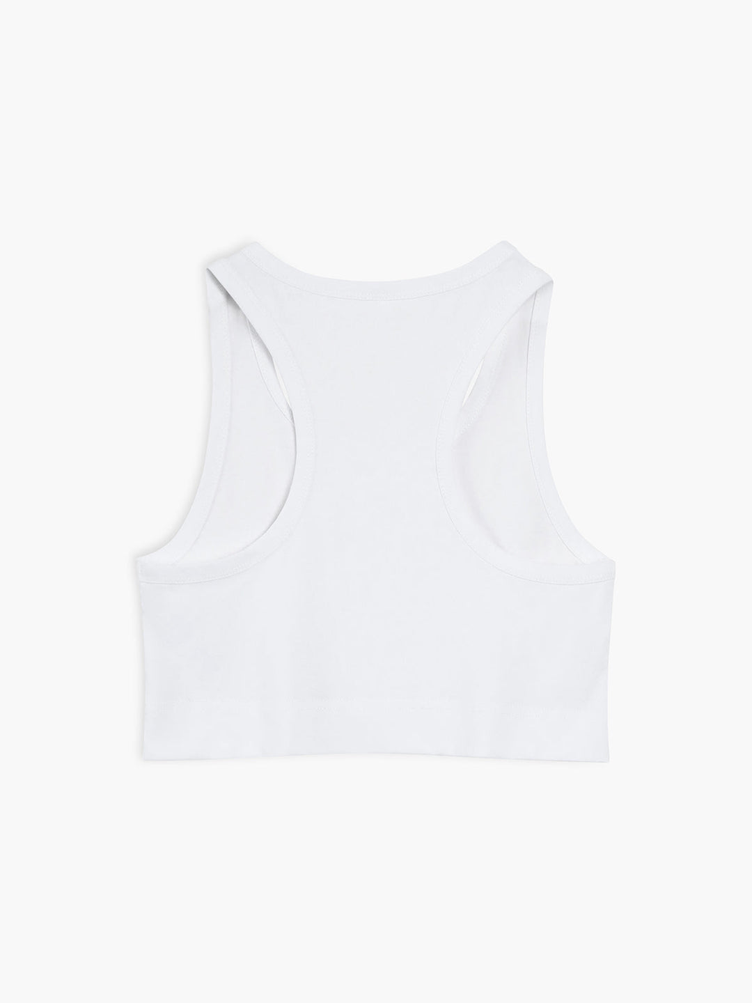 Baumwollmischungen Crop Top mit Trägern