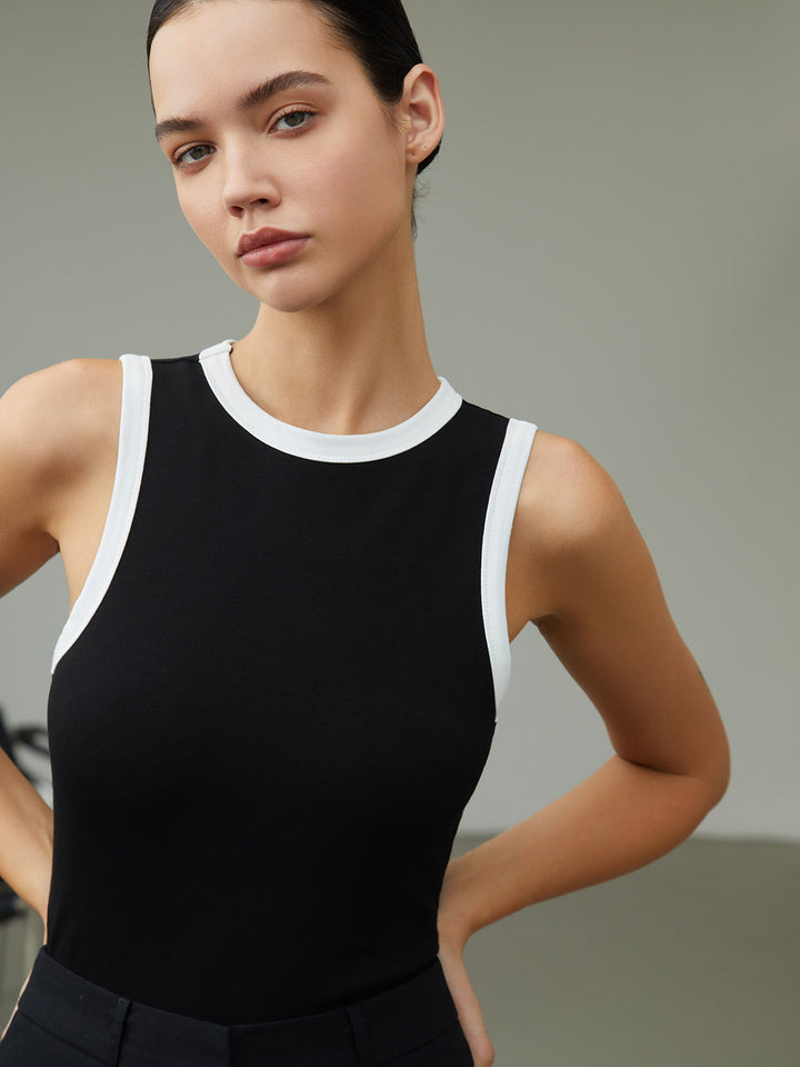 Worth A Million Kontrastbesatz-Tanktop