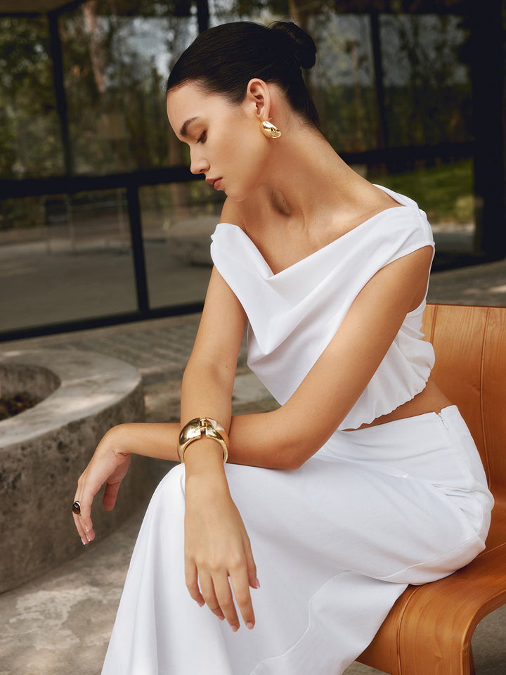 Minimalist Offenes Armband