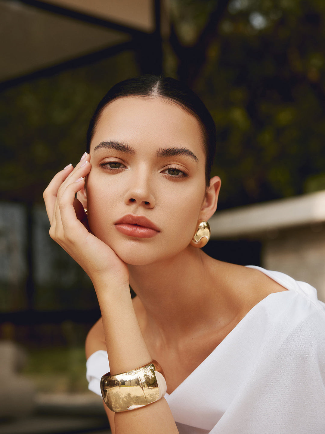 Minimalist Offenes Armband