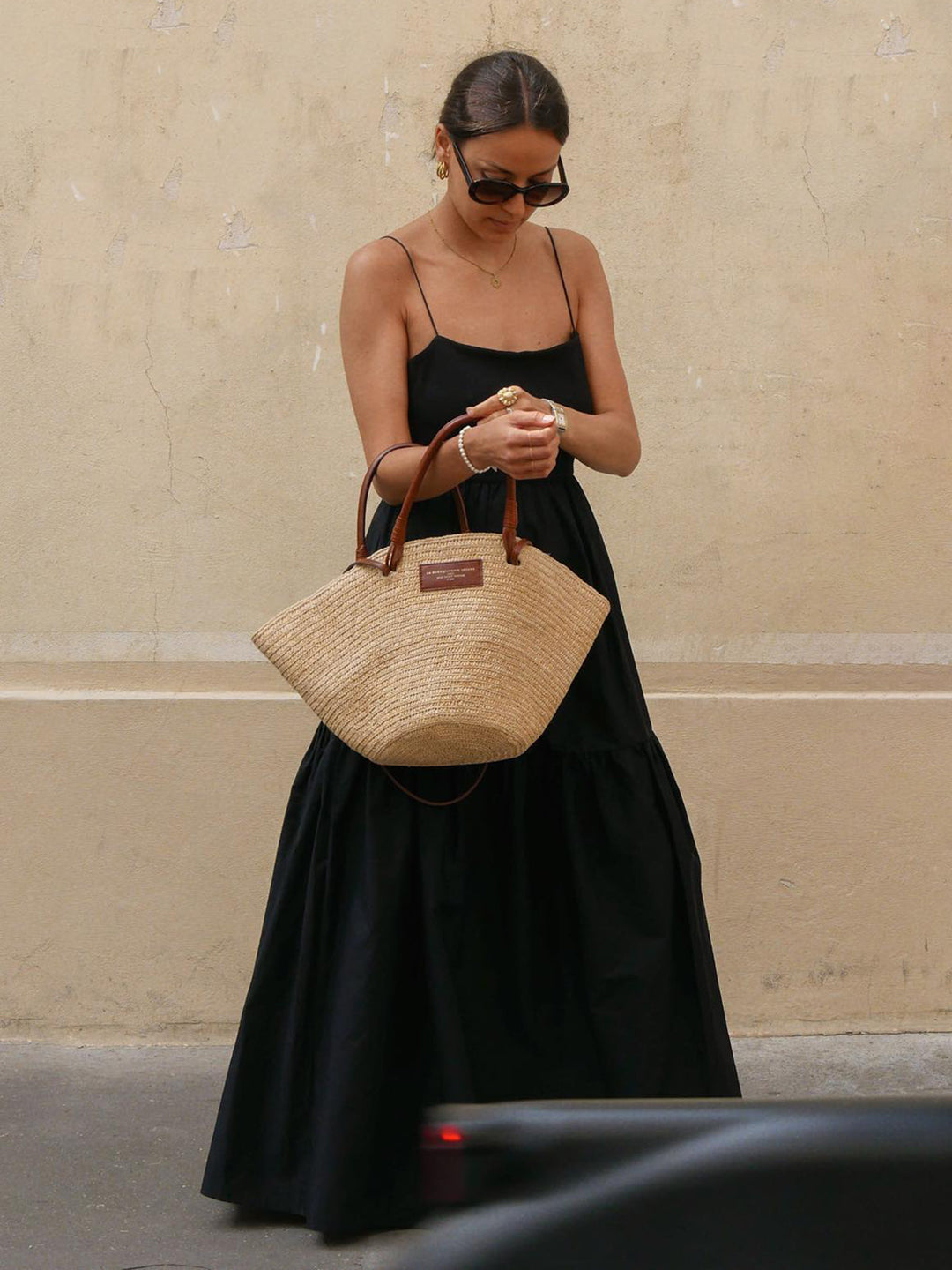 Legeres Rückenfreies Langes Kleid