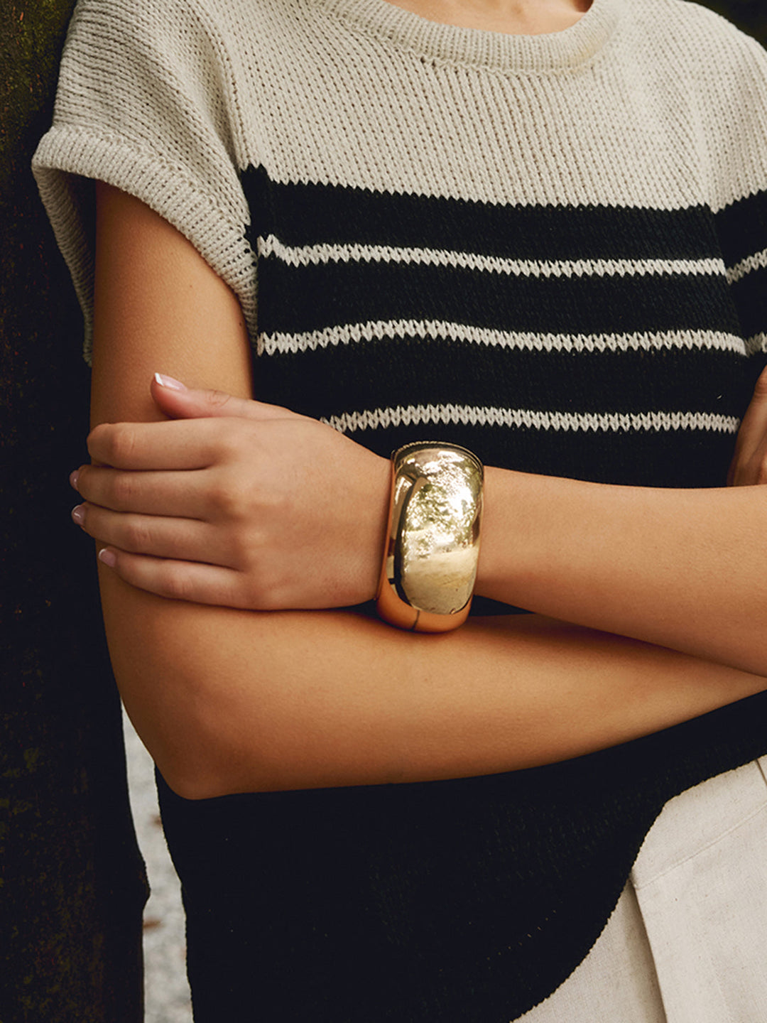 Minimalist Offenes Armband