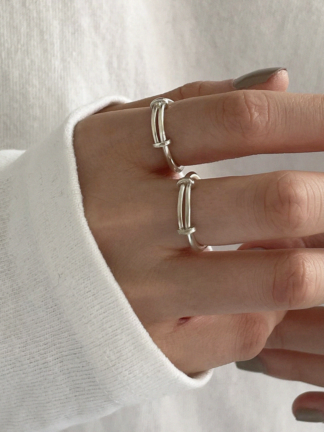 Minimalistische Verstellbare Ring