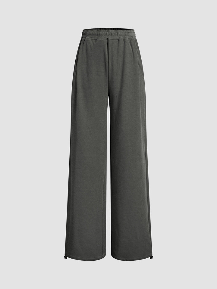 Graue Baggy Jogginghose