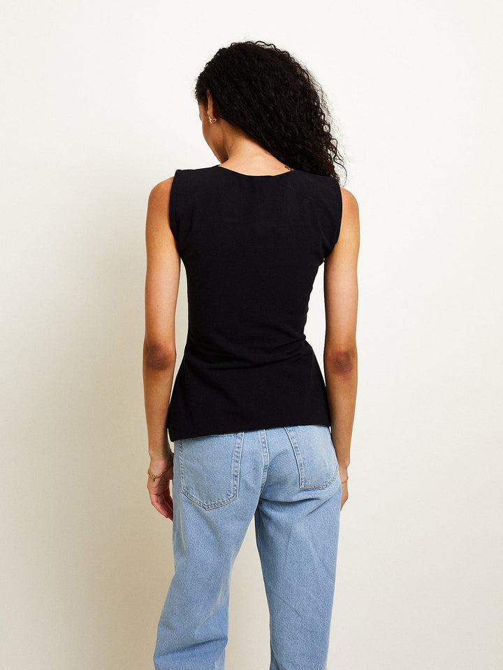 Geknotete Mehrzweck-Tanktop aus Baumwolle