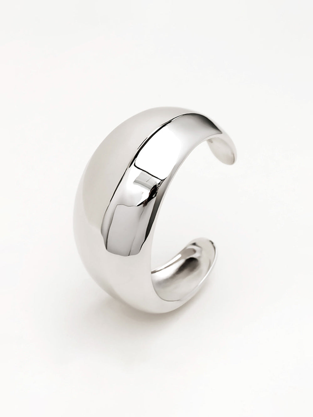 Glänzendes schlichtes Ring-Armband