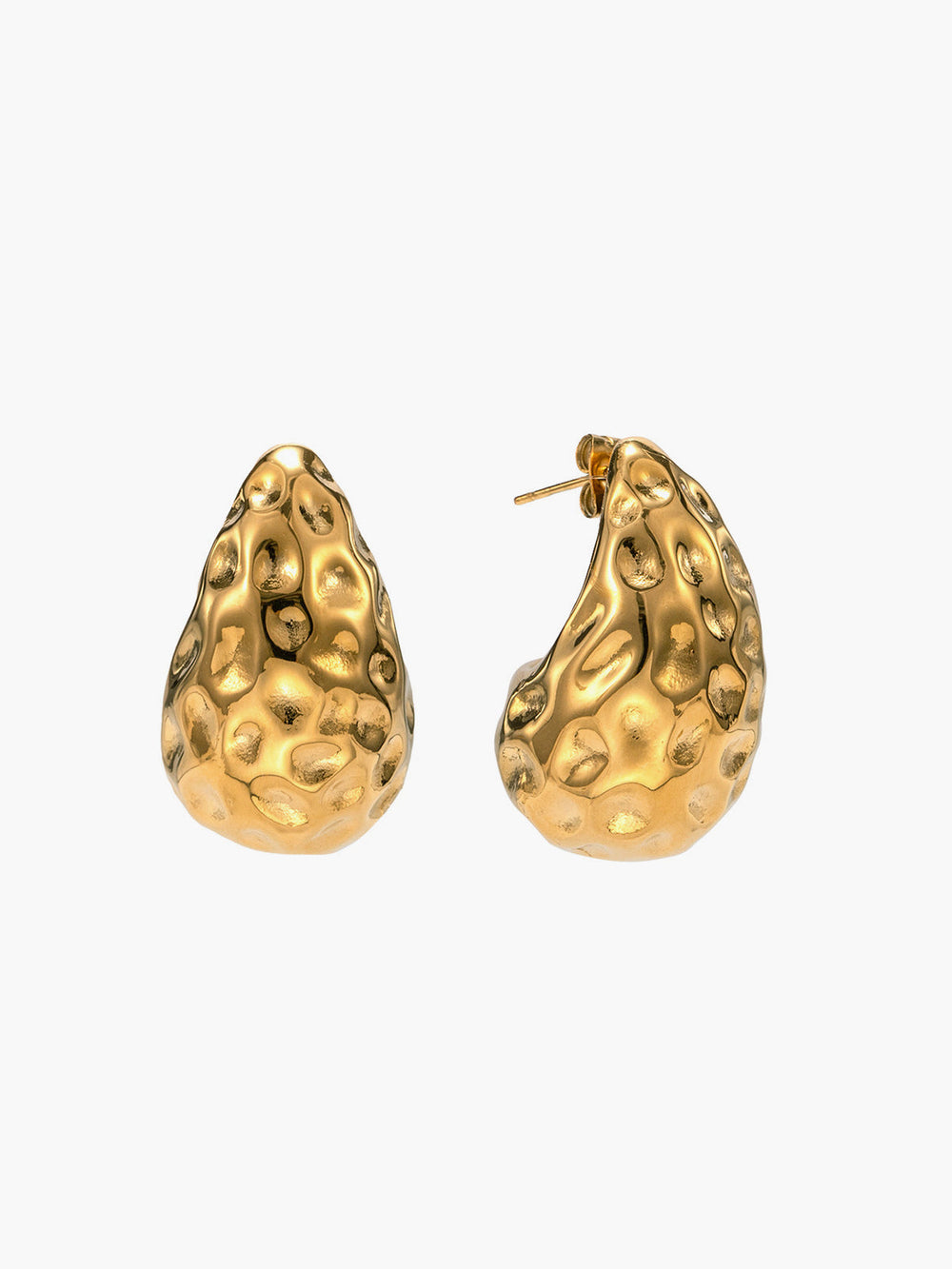 Tropfen-Stecker-Ohrringe