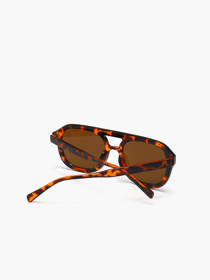 Leopardenmuster Sonnenbrille