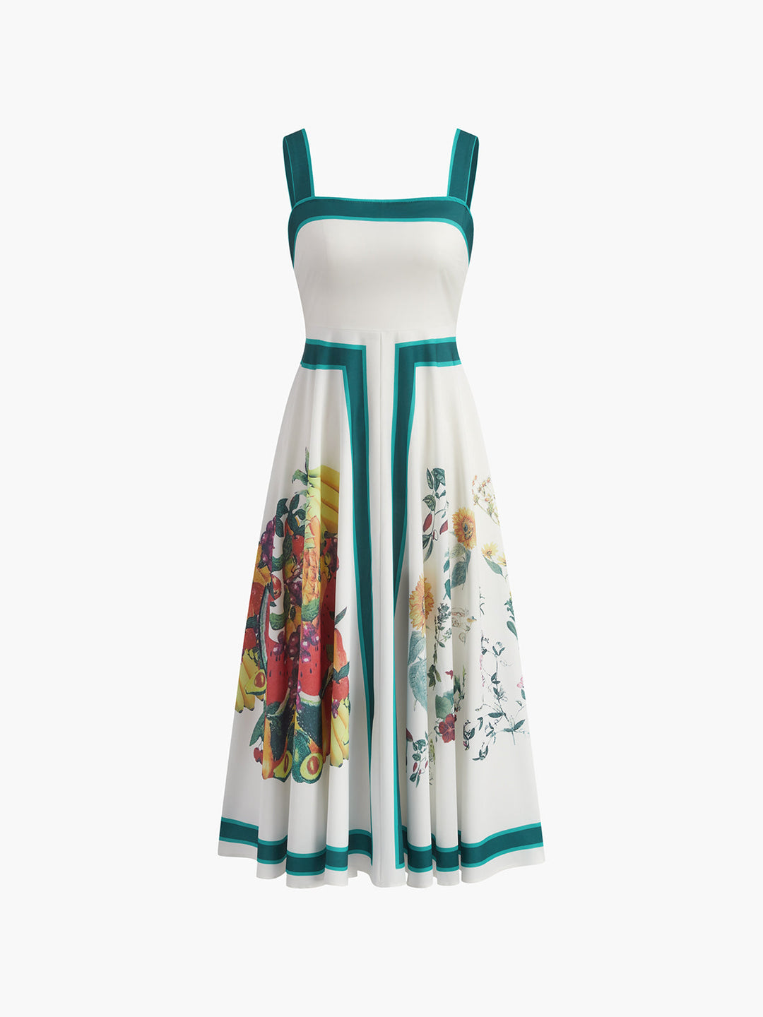 Print Cami Langes Kleid
