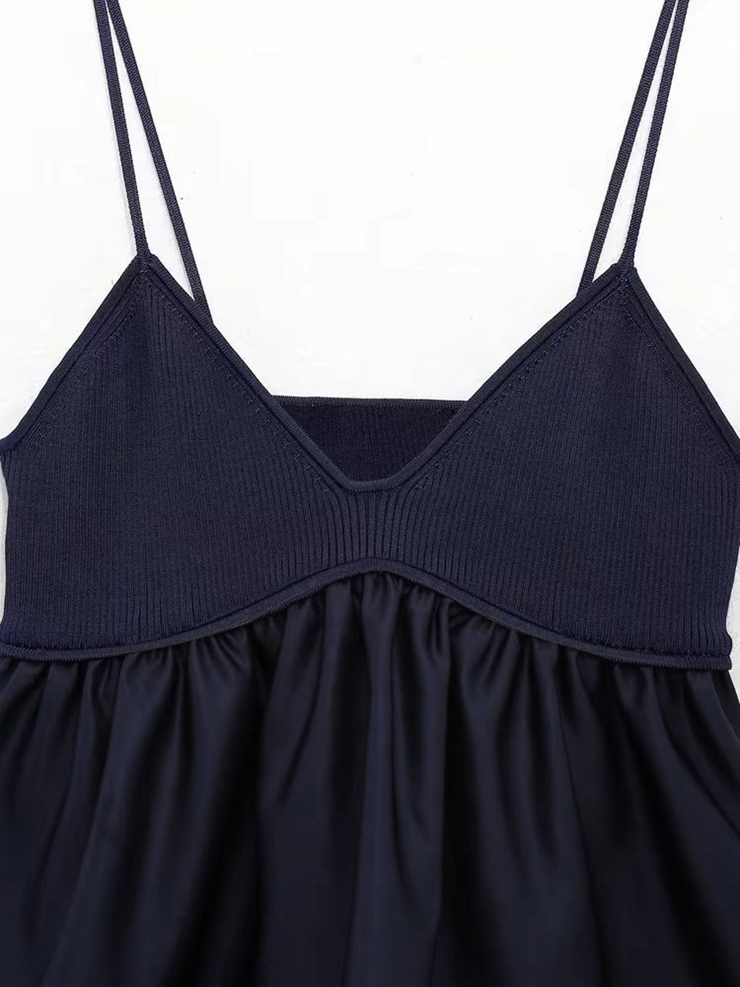 Rüschen-Crop-Top