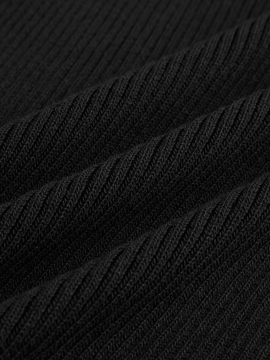 Kontrastbesetzter schmaler Pullover-Weste