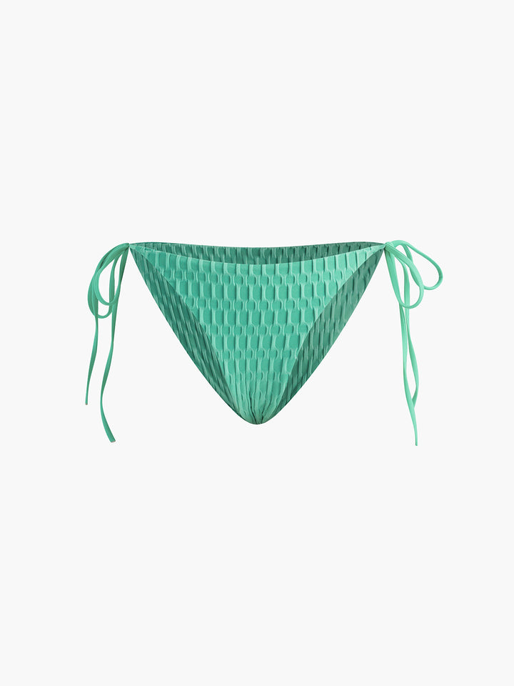 Geknotztes Bikini-Set mit Neckholder