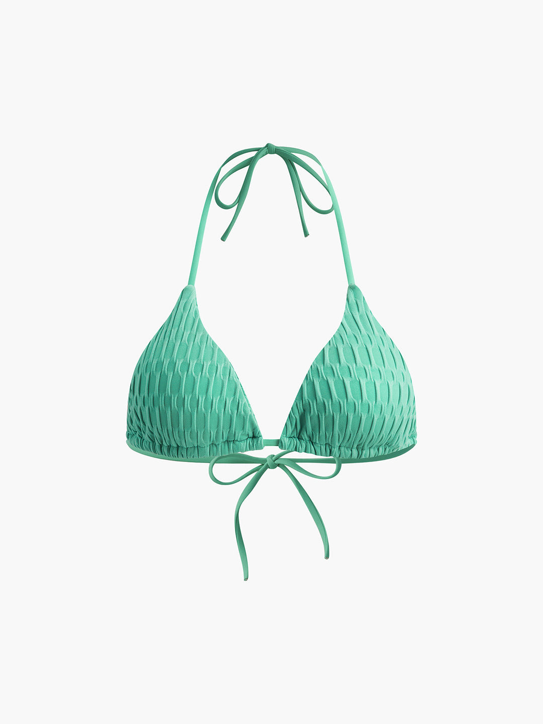 Geknotztes Bikini-Set mit Neckholder