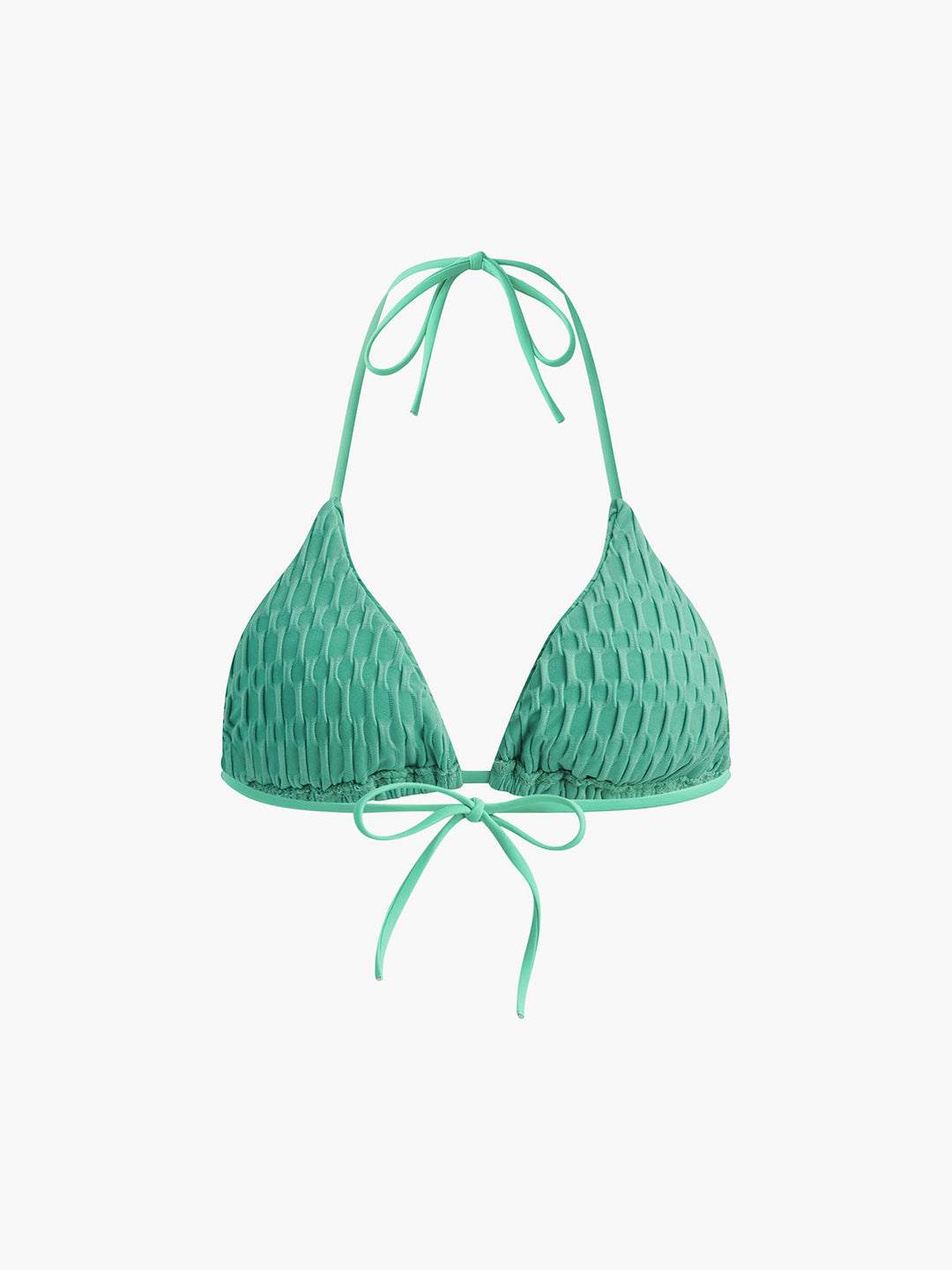 Geknotztes Bikini-Set mit Neckholder
