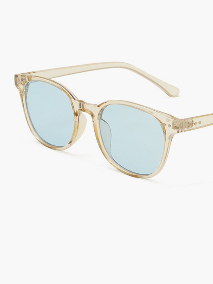 Hellblaue modische Sonnenbrille