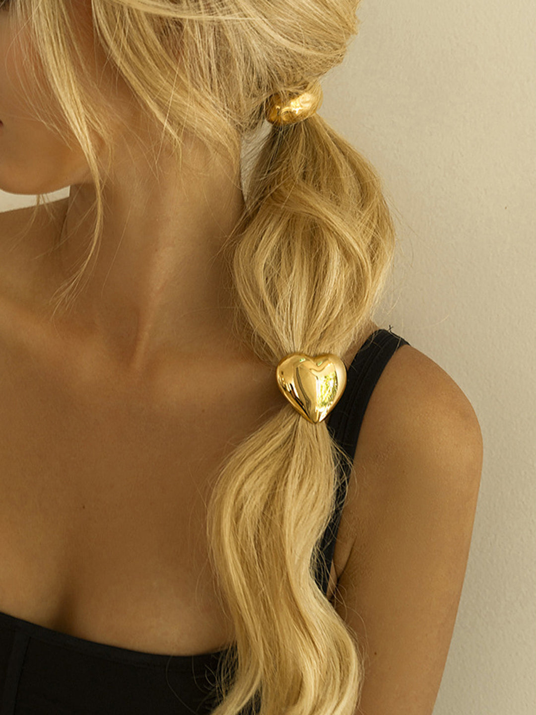 Herz Metall Haarband