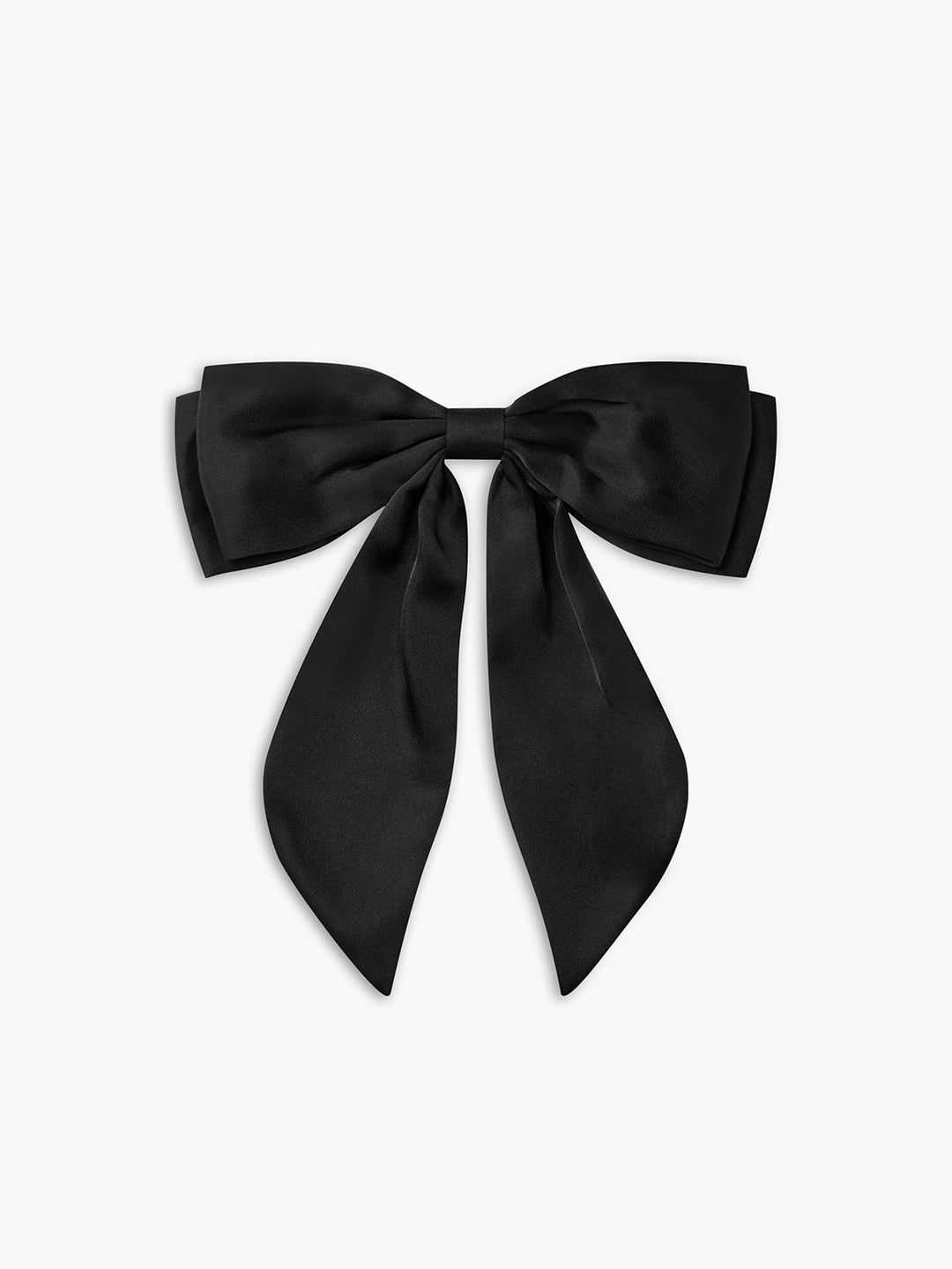 Satin Dreidimensionale Schleife Haarspange