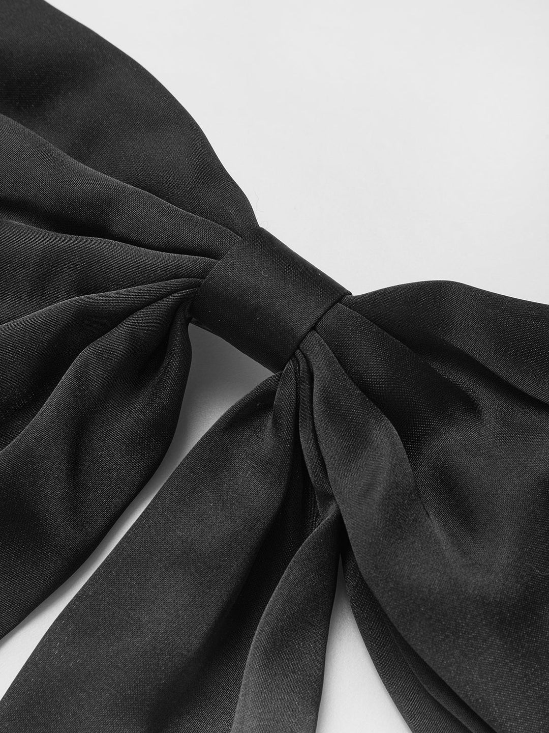 Satin Dreidimensionale Schleife Haarspange