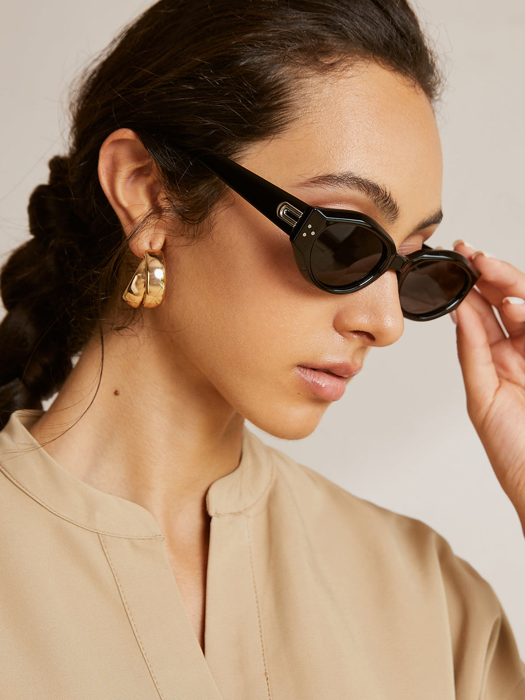 Vintage Katzenaugen Sonnenbrille
