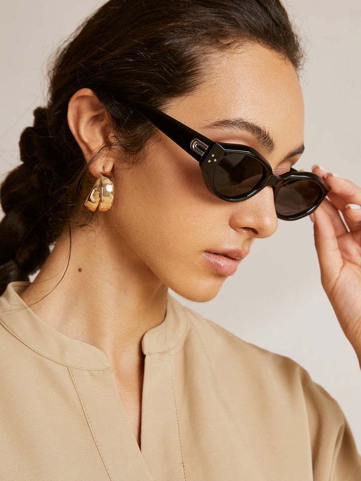 Vintage Katzenaugen Sonnenbrille