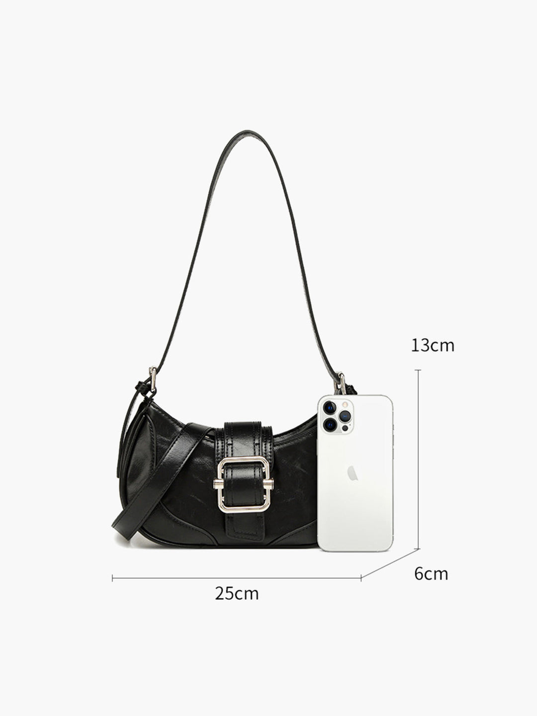 Stilvolle Retro Achseltasche
