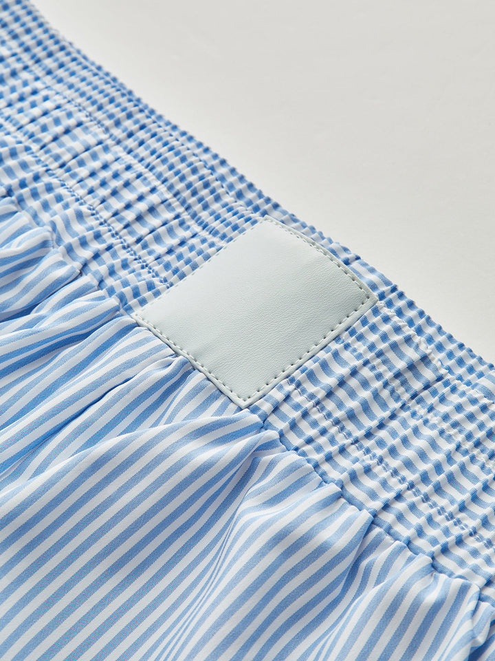 Pinstripe Dünne Shorts