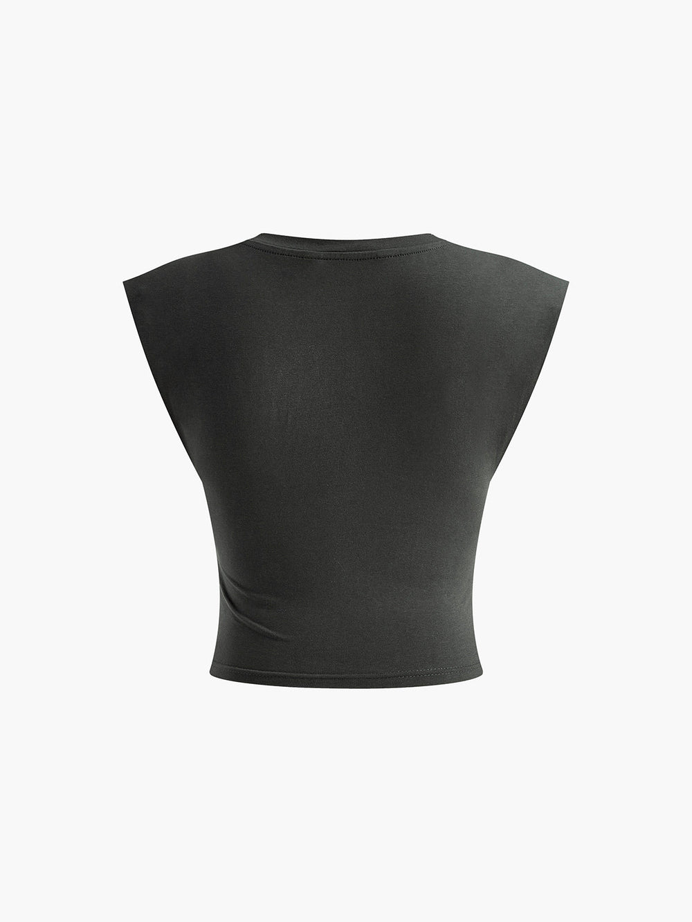 Kapuziner-Tanktop mit kurzen Ärmeln
