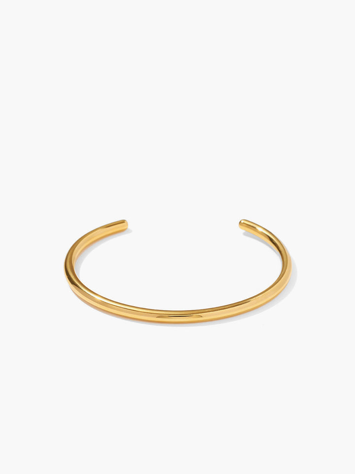 Goldenes offenes Armband