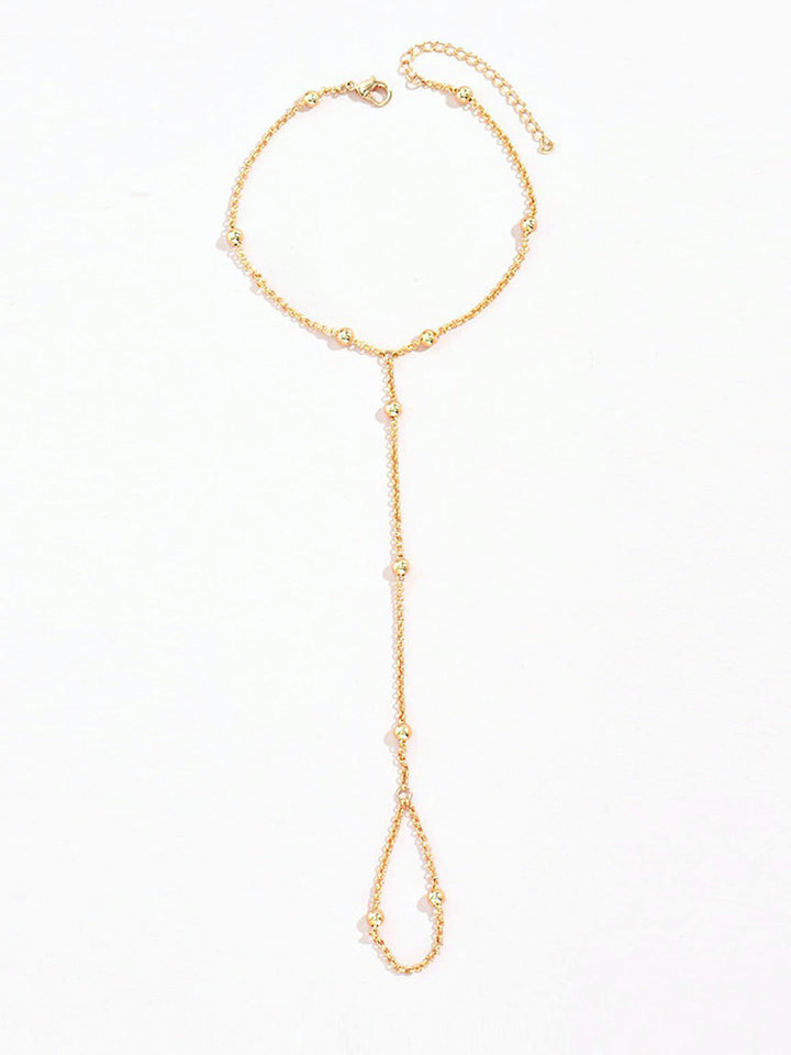Perlenketten-Fäustlinge Armband