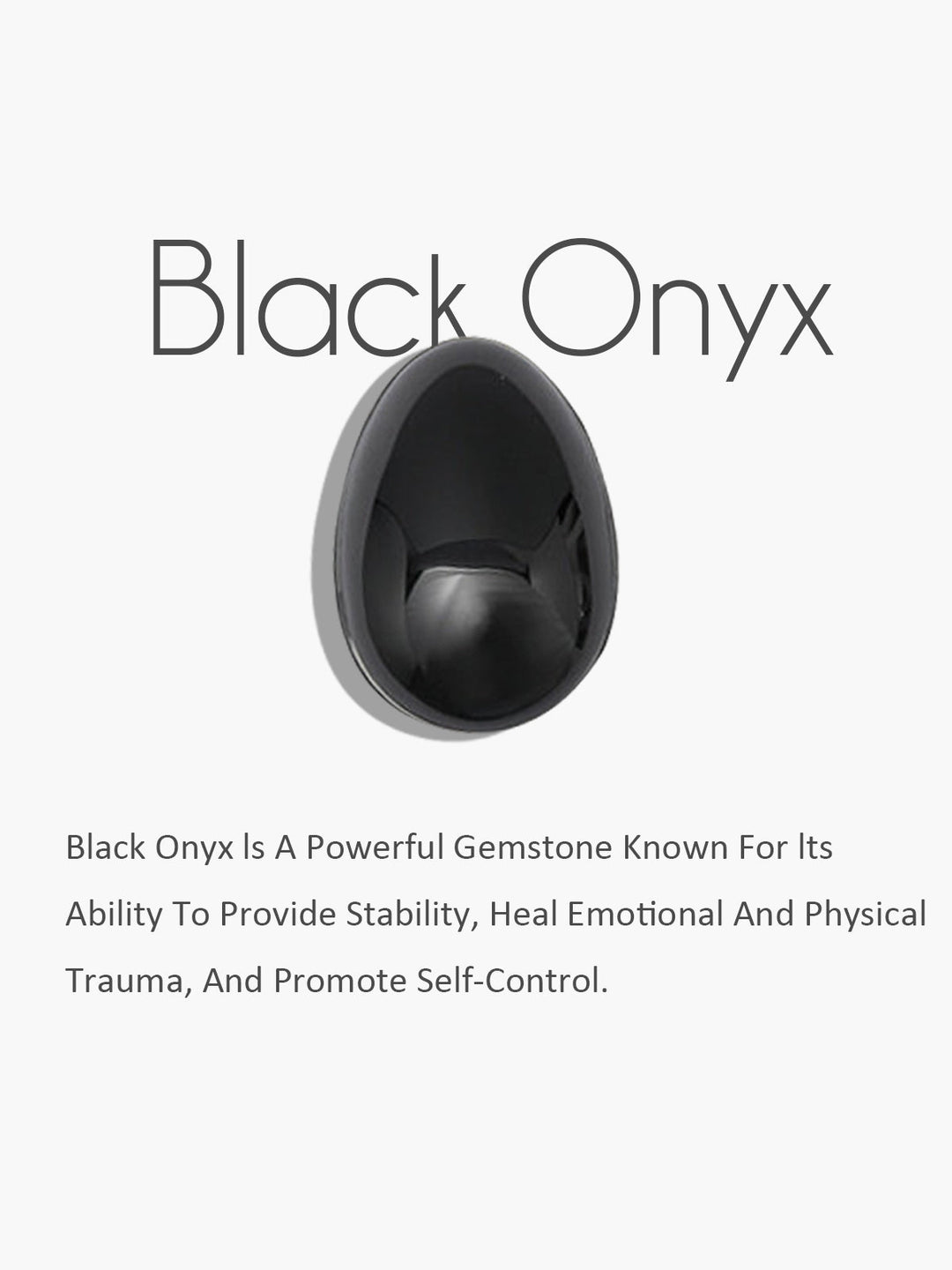 Onyx & Gelber Kristall Ring