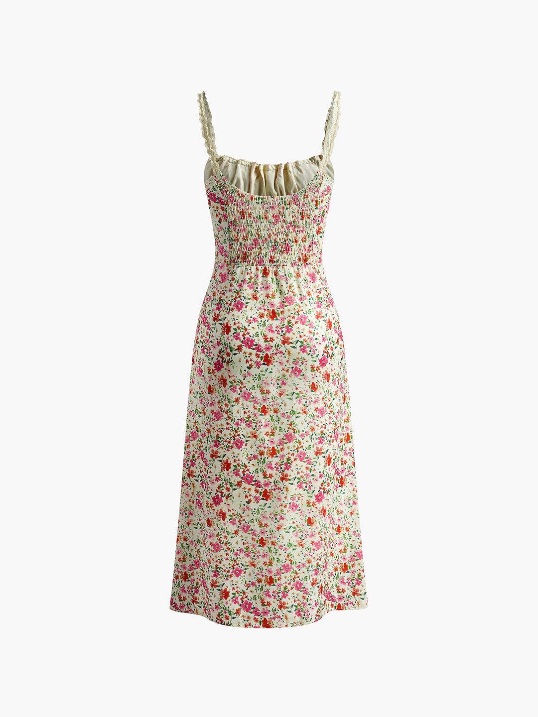 Midikleid mit Blumenmuster