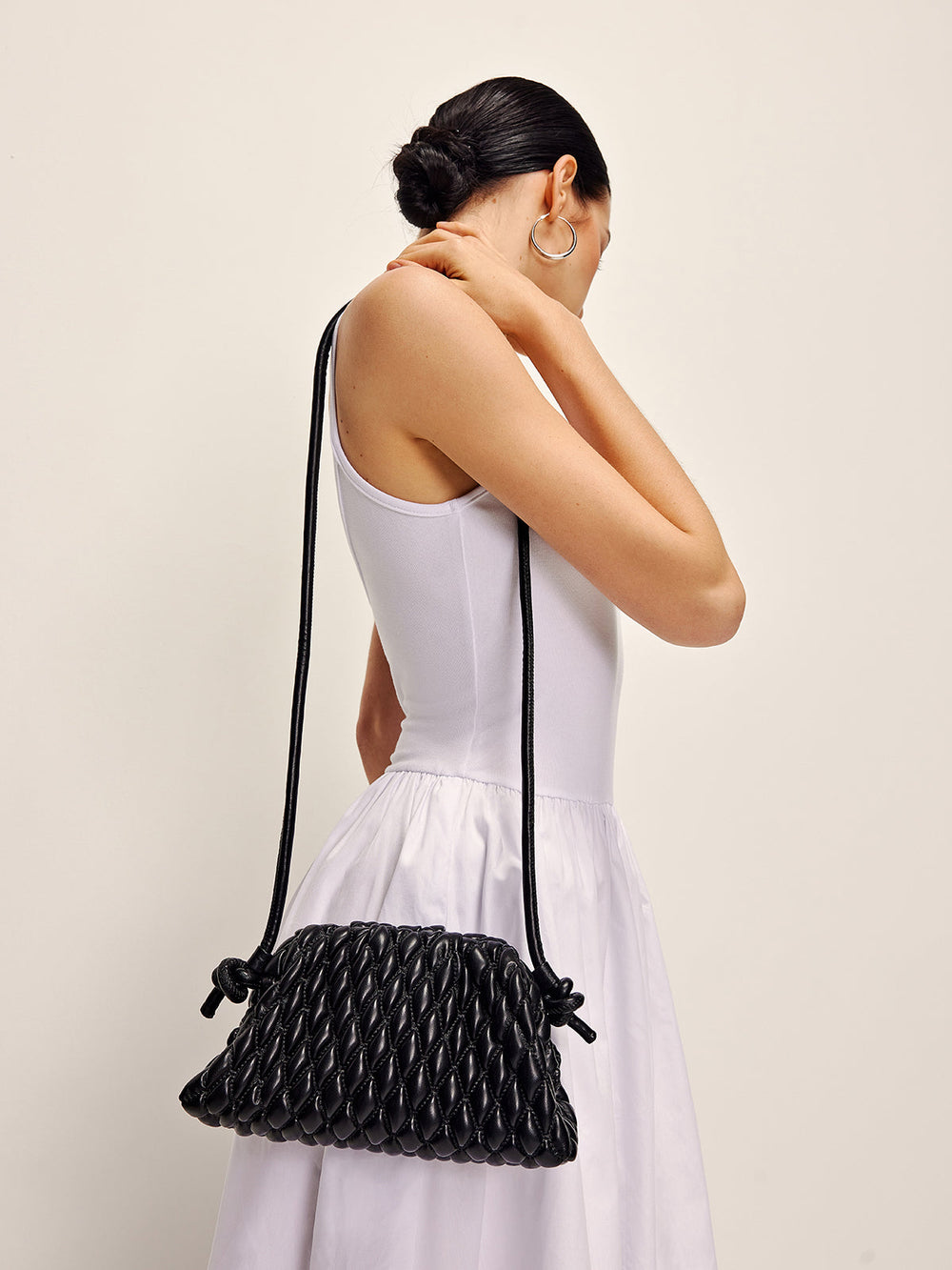 Rhombus Clutch & Schulter Dumpling Tasche