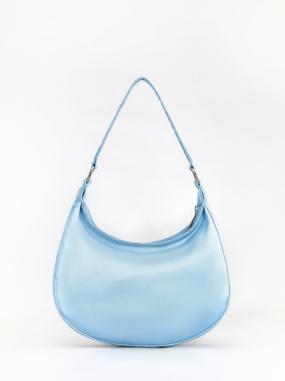 3D Blumen Reißverschluss Halbmond Tasche
